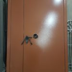 Противопожарная дверь с порошковым напылением / серия FRM7351