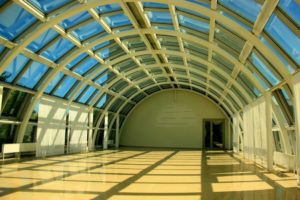 Противопожарный витраж для атриума / серия FRM7361